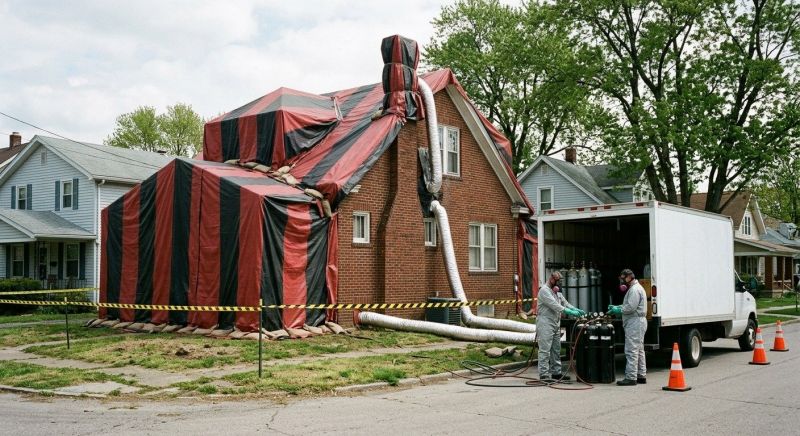 Roach Fumigation in Clarksville, TN